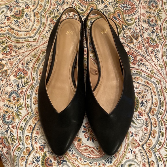 H&M flat sling back shoes size 38 - Picture 2 of 5